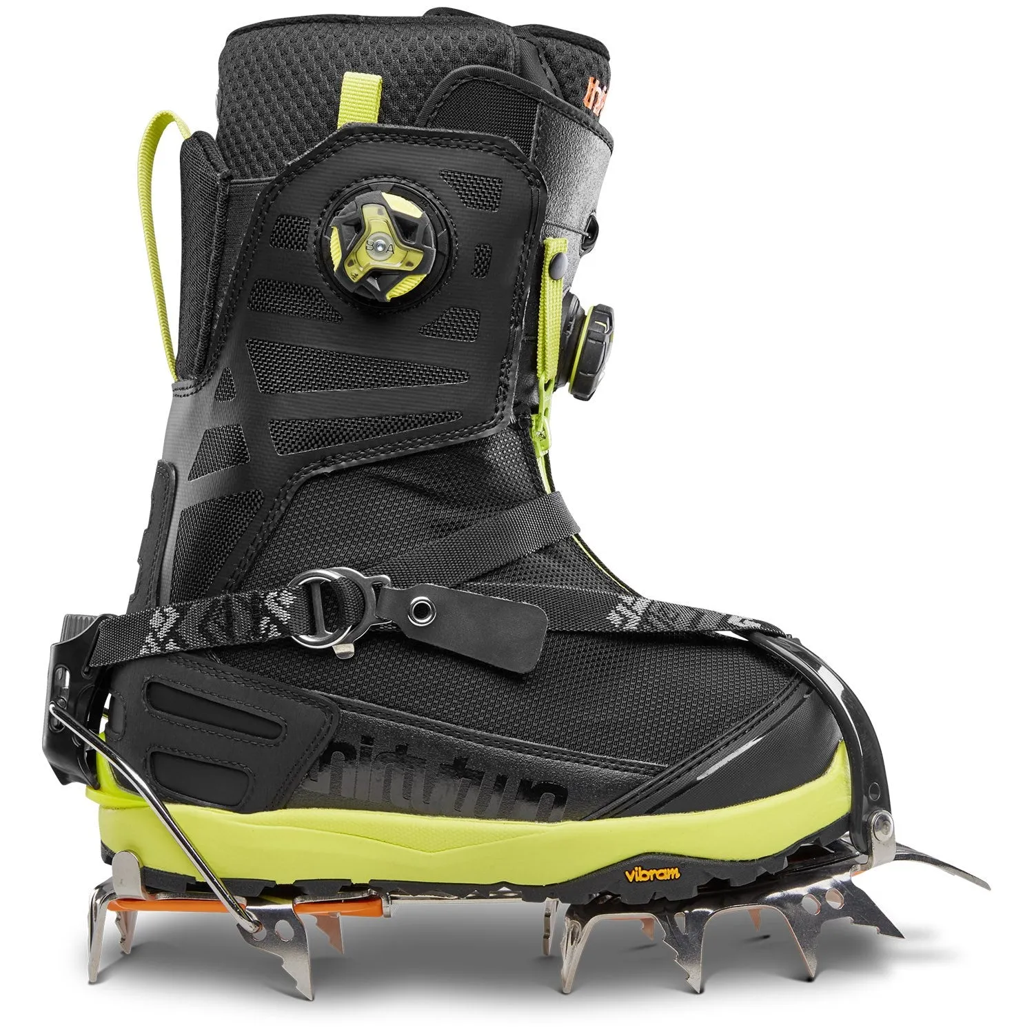 3two Hight MTB Boa Snowboard Boots, Black