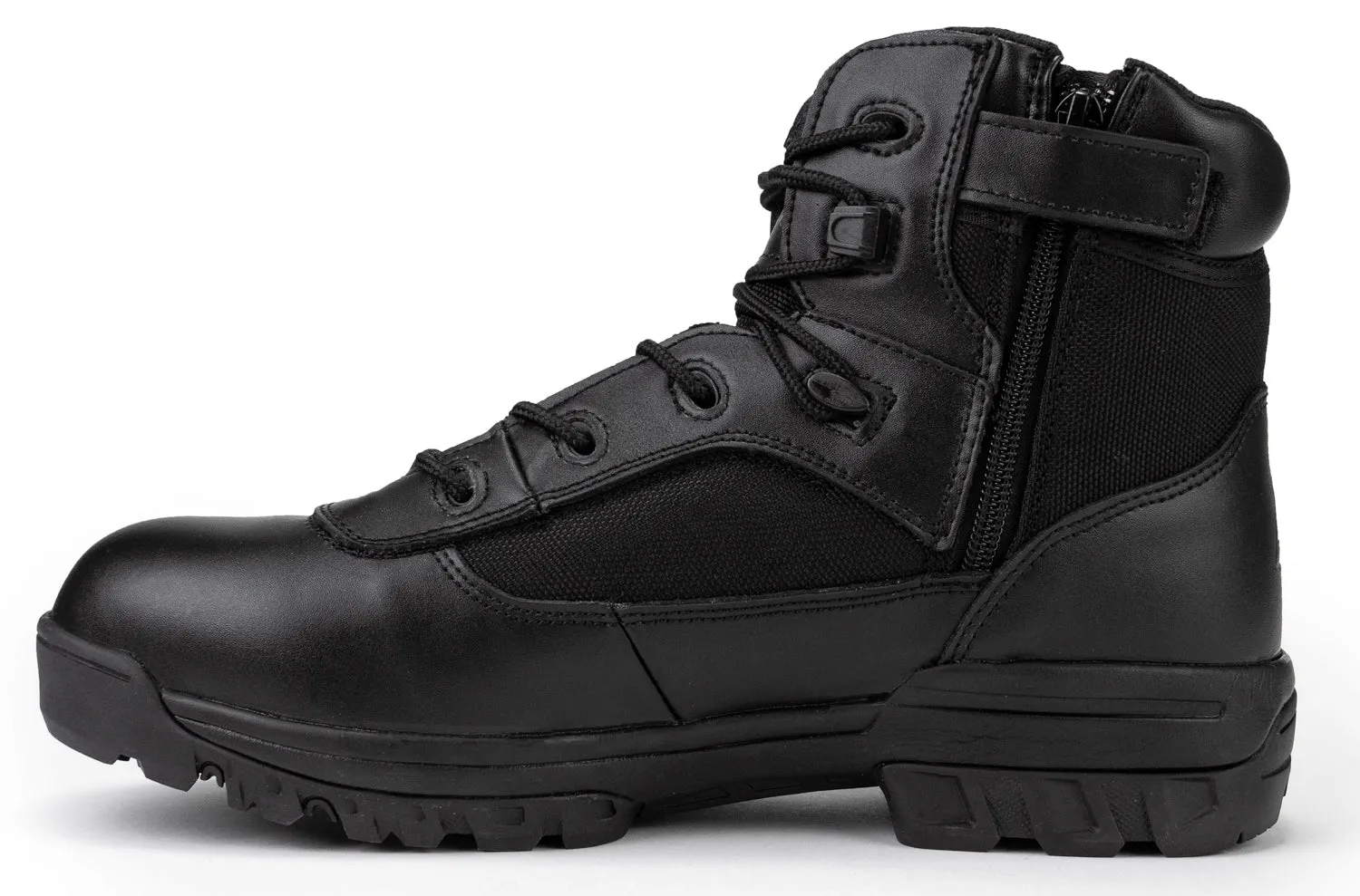 6" CoolMax Ryno Gear Tactical Combat Side Zip Boots (Black)