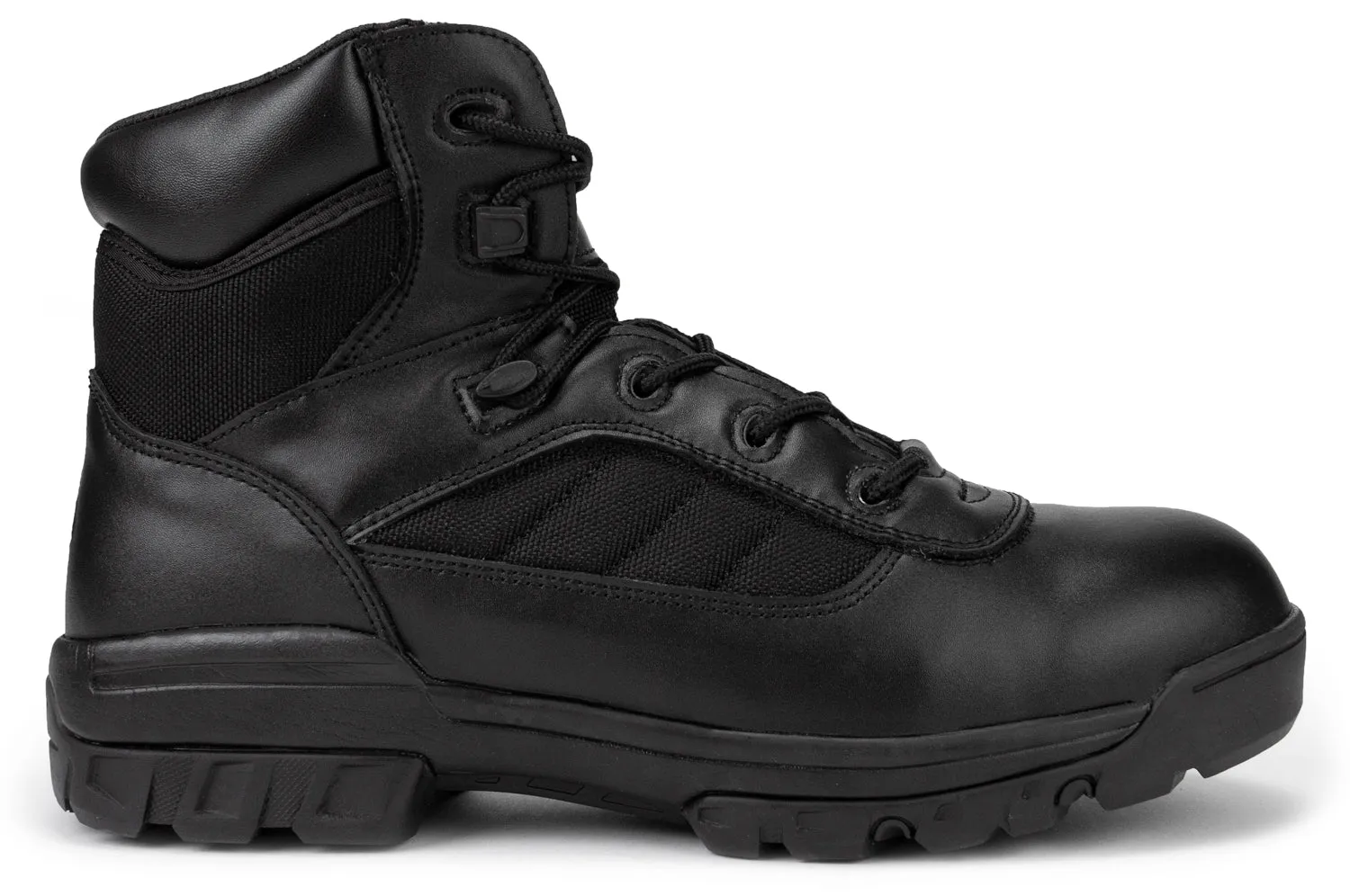 6" CoolMax Ryno Gear Tactical Combat Side Zip Boots (Black)