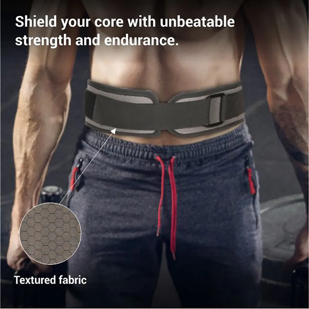 6" Quick-Lock Wide Weightlifting Gym Belt