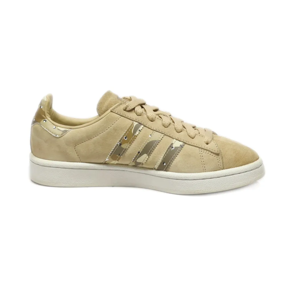 Adidas Campus Low-Top Sneakers Suede Brown Colour For Women