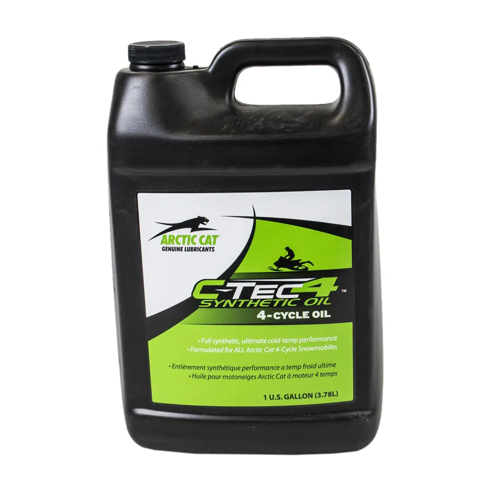 Arctic Cat 6639-525 C-TEC4 Synthetic Oil 1 Gallon Jug 4-Stroke Engines