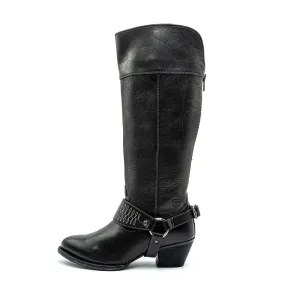 Ariat Western High Boots Leather Brown Colour For Women