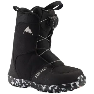 Burton Grom Boa Snowboard Boots, Black