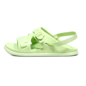 Chaco Flat Sandals Rubber Green Colour For Kids