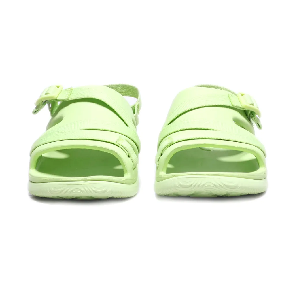 Chaco Flat Sandals Rubber Green Colour For Kids