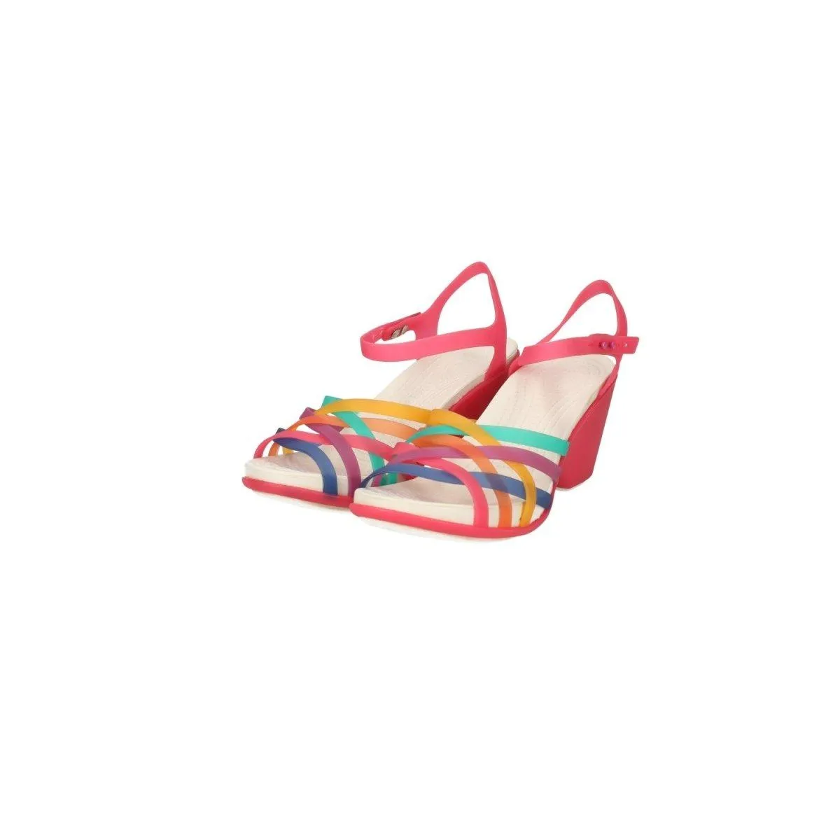Crocs Hurache Wedge Shoes Rubber Multicolour Colour For Women