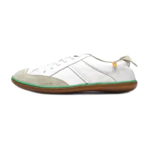 El Naturalista Low-Top Sneakers Leather White Colour For Men