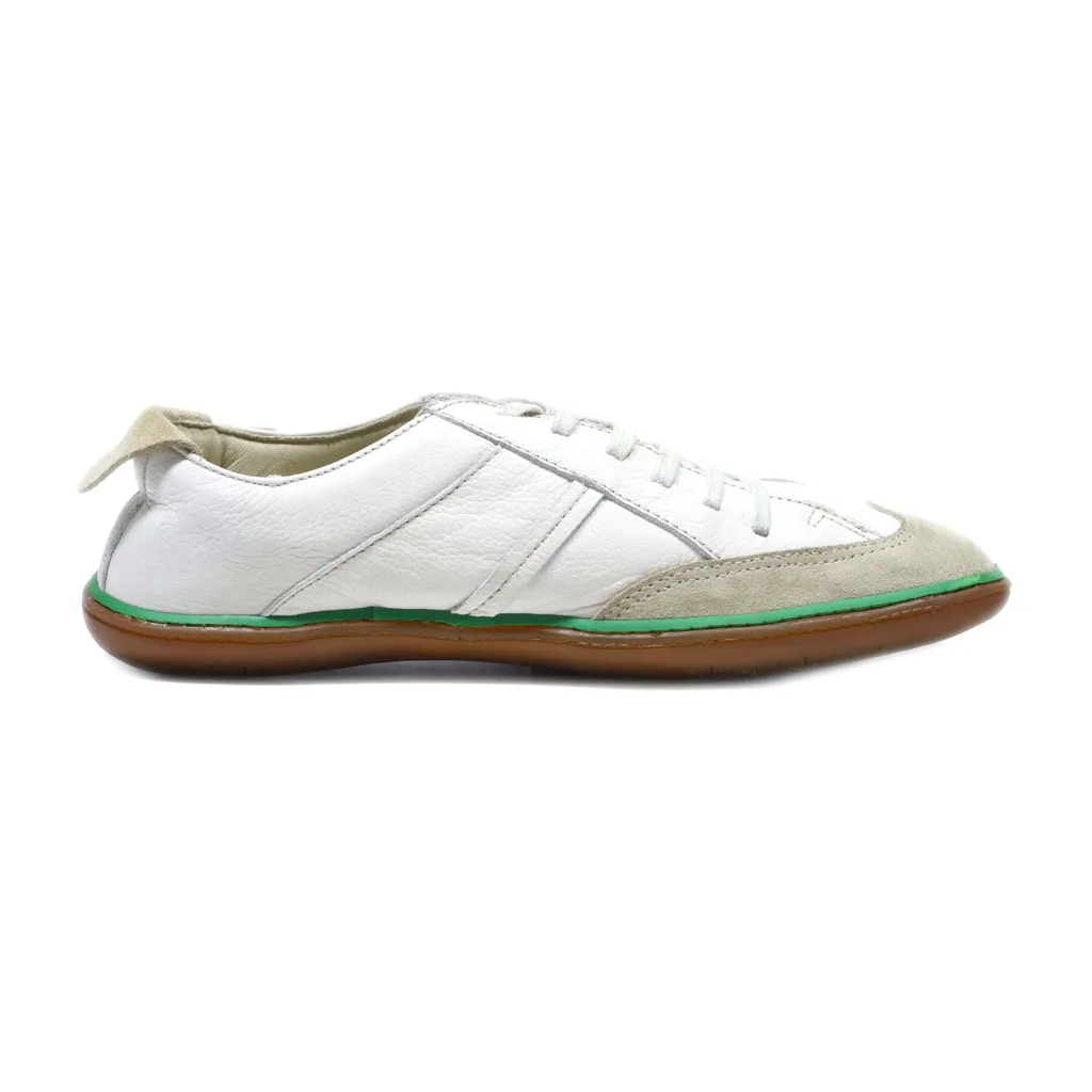 El Naturalista Low-Top Sneakers Leather White Colour For Men