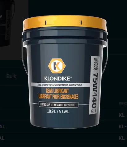 Engine Oil Synthetic Klondike 0W-40 20L
