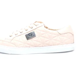 Guess Low-Top Sneakers Leather Pink Colour For Women