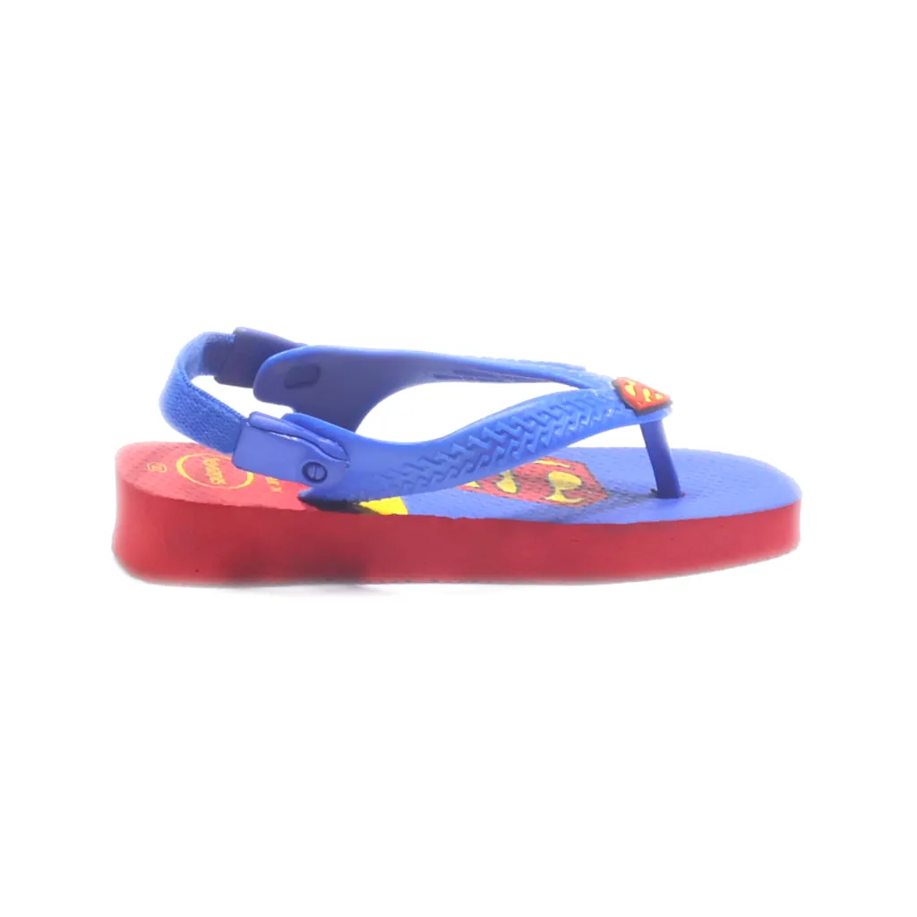 Havaianas Flat Sandals Eva Blue Colour For Kids