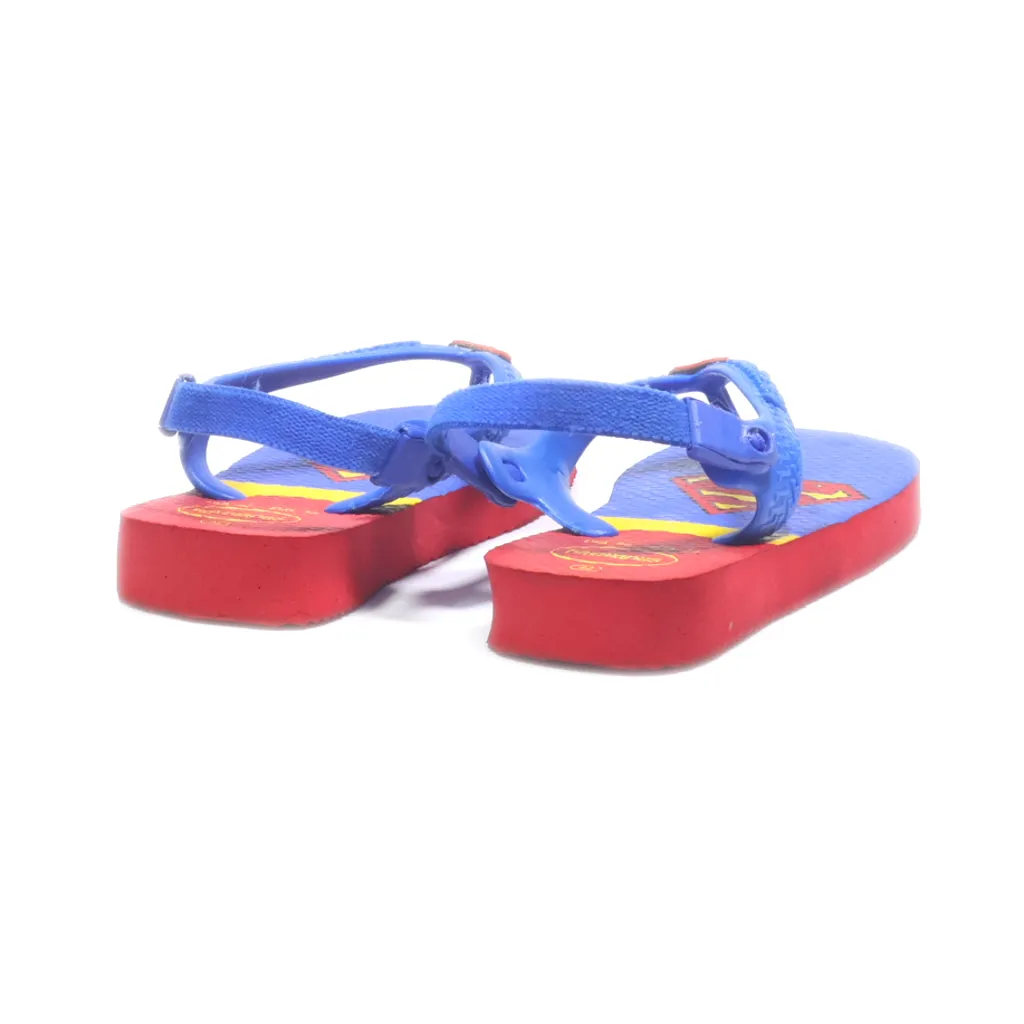 Havaianas Flat Sandals Eva Blue Colour For Kids