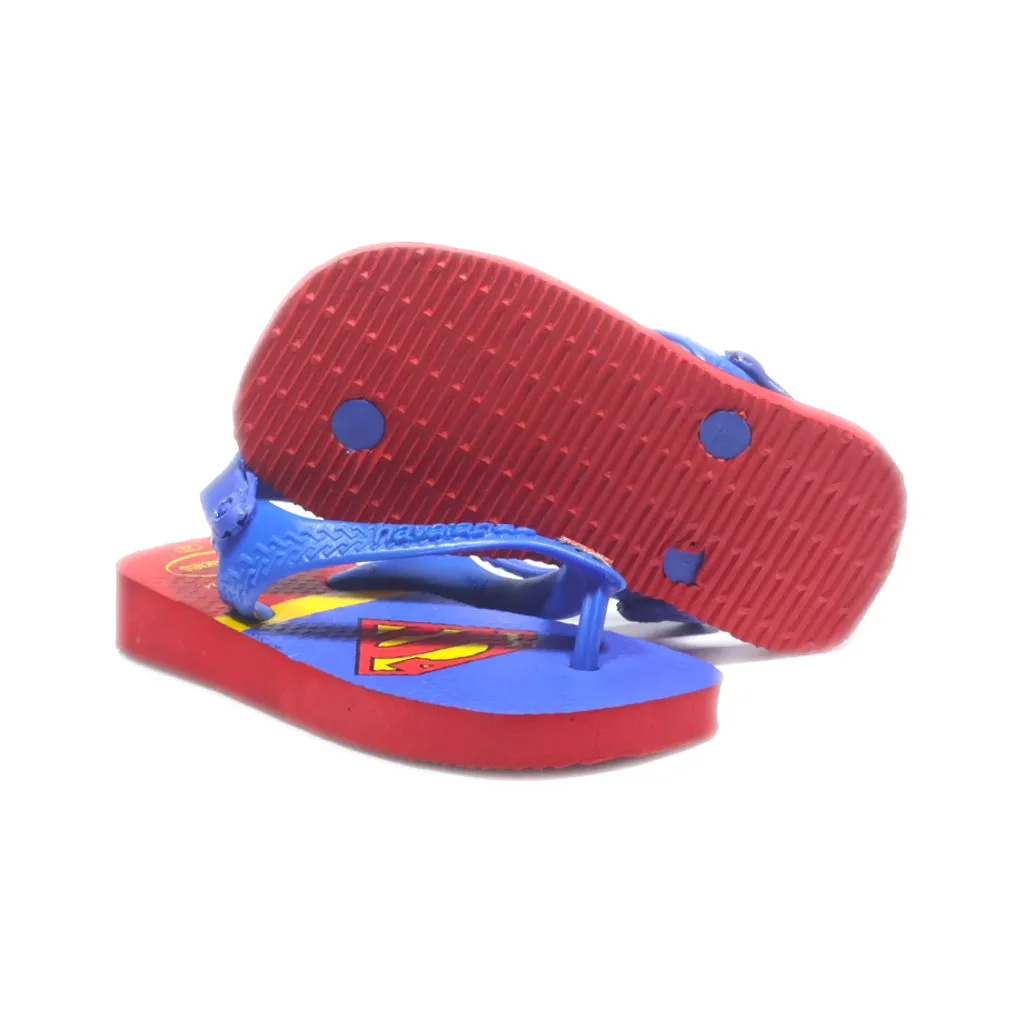 Havaianas Flat Sandals Eva Blue Colour For Kids