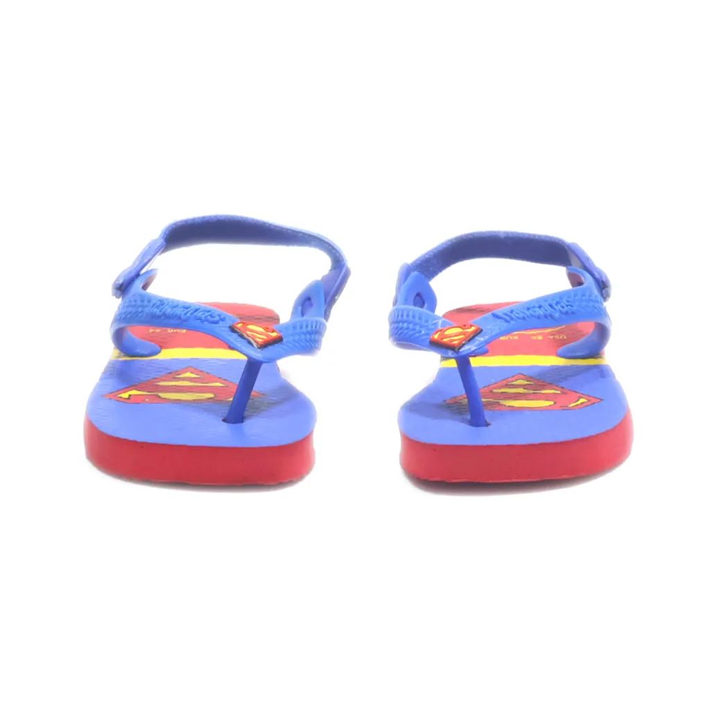 Havaianas Flat Sandals Eva Blue Colour For Kids