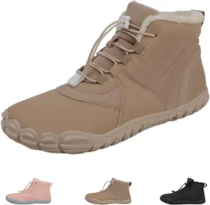 Hike Winter Footwear Barefoot Womens, Walking Hiking Winter Barefoot Shoes Women, Barefoot Shoes Men Women Waterproof Wide Toe Box Boots