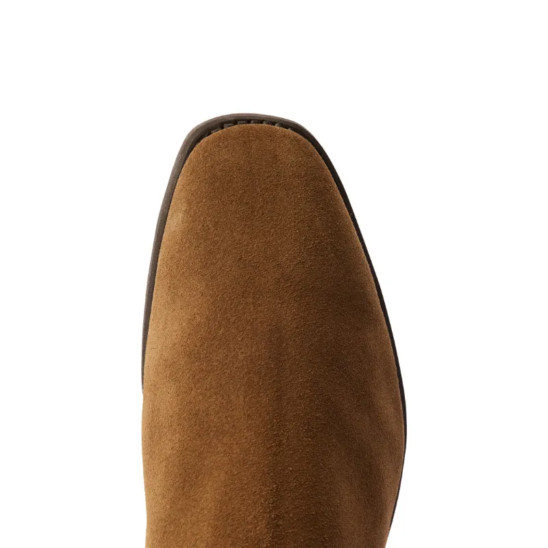 R.M.Williams Comfort Craftsman Mens Suede Boots - Khaki Sand