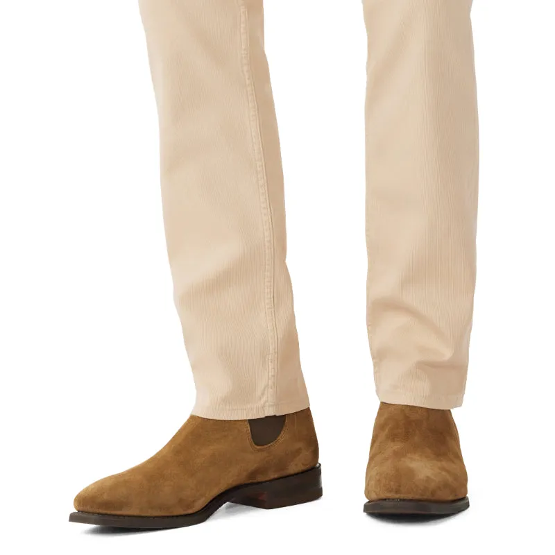 R.M.Williams Comfort Craftsman Mens Suede Boots - Khaki Sand