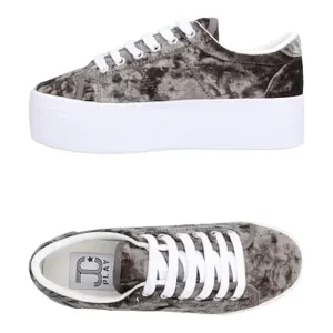 Smoked Lace Up Platform Sneakers