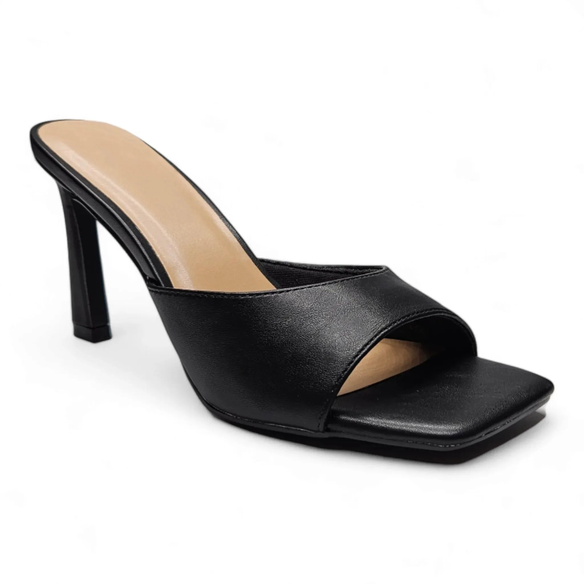 Steam Mule Stiletto Heel