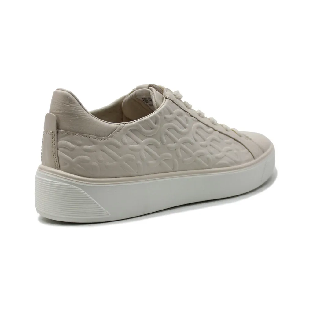 Street Tray Full Grain Leather Women's Trainers