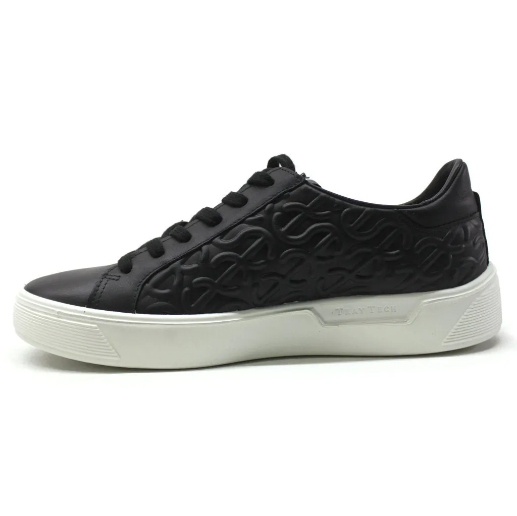 Street Tray Full Grain Leather Women's Trainers