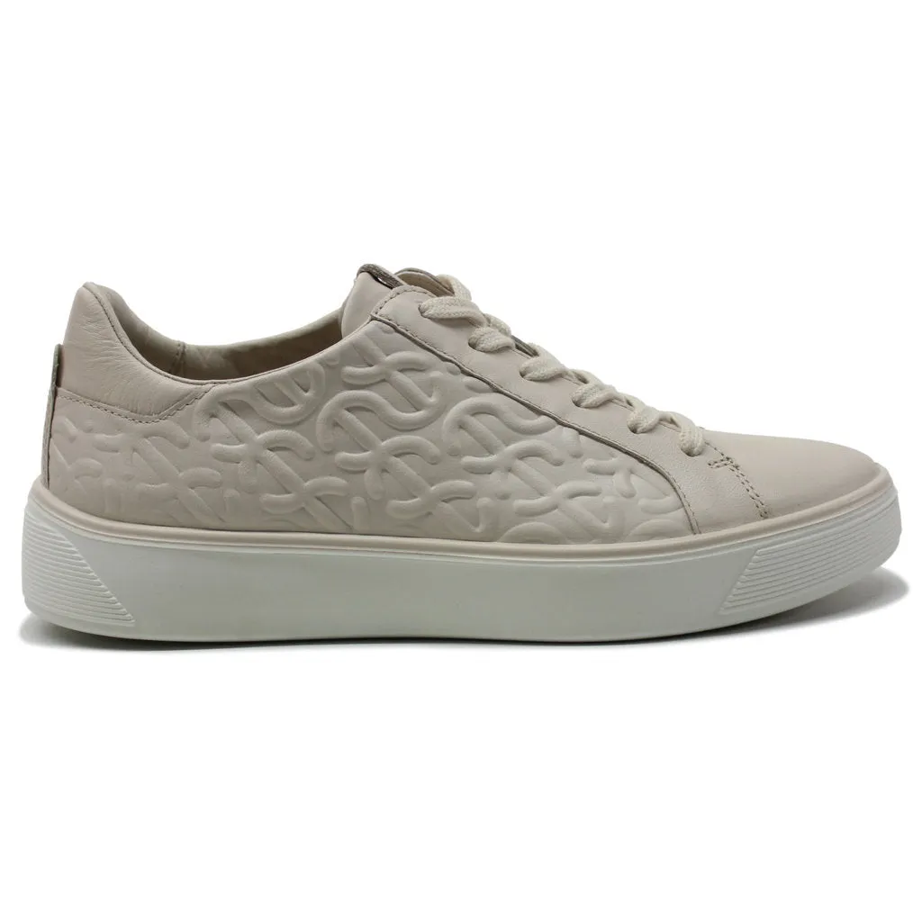 Street Tray Full Grain Leather Women's Trainers