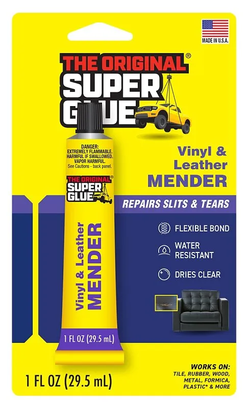 The Original Super Glue 11710393 Mender, Liquid, Chemical, Clear, 4 g, Tube :CD: QUANTITY: 12