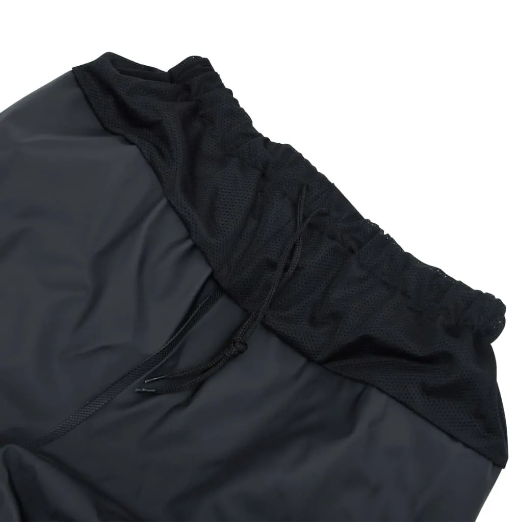 vidaXL Waist Waders with Boots Black Size 40