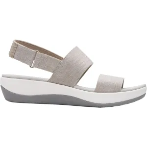 Women's Clarks Cloudsteppers Arla Jacory Sand Elastic Fabric